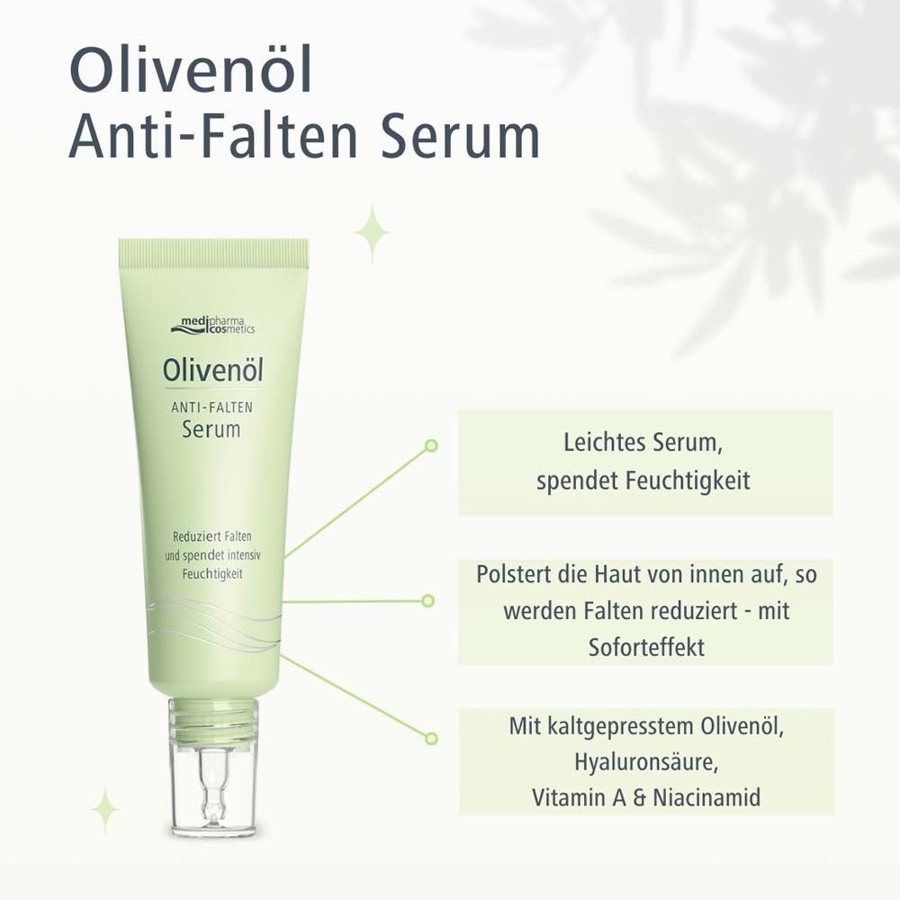 Olivenöl Anti-Falten Serum von medipharma cosmetics