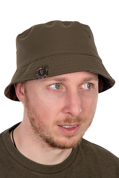 Bob Fox Camo Reversible Bucket Hat Fish Cap