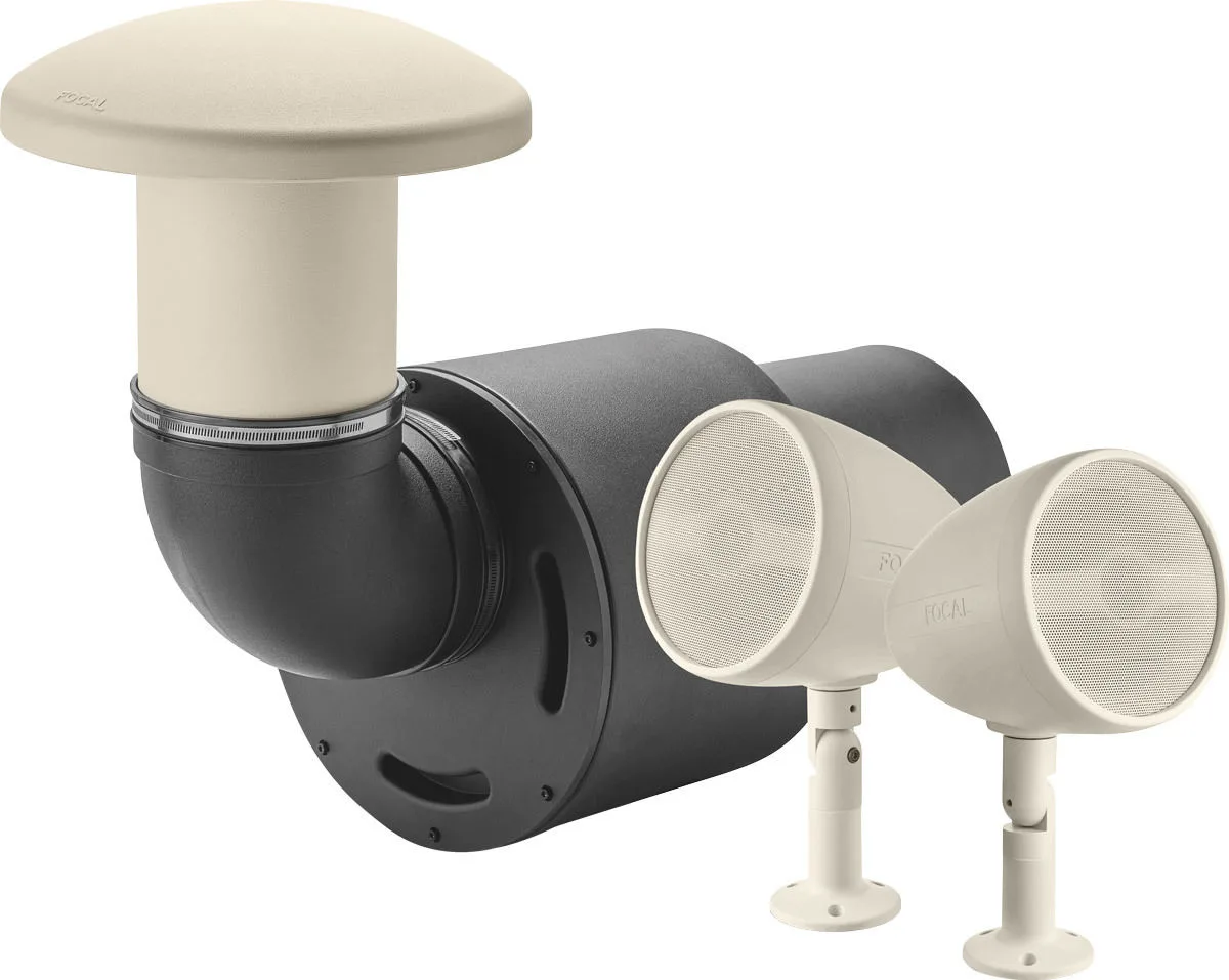 Focal OD Sat 5 Crème (la paire)   Focal OD Sub 12 Crème Enceintes d'extérieur