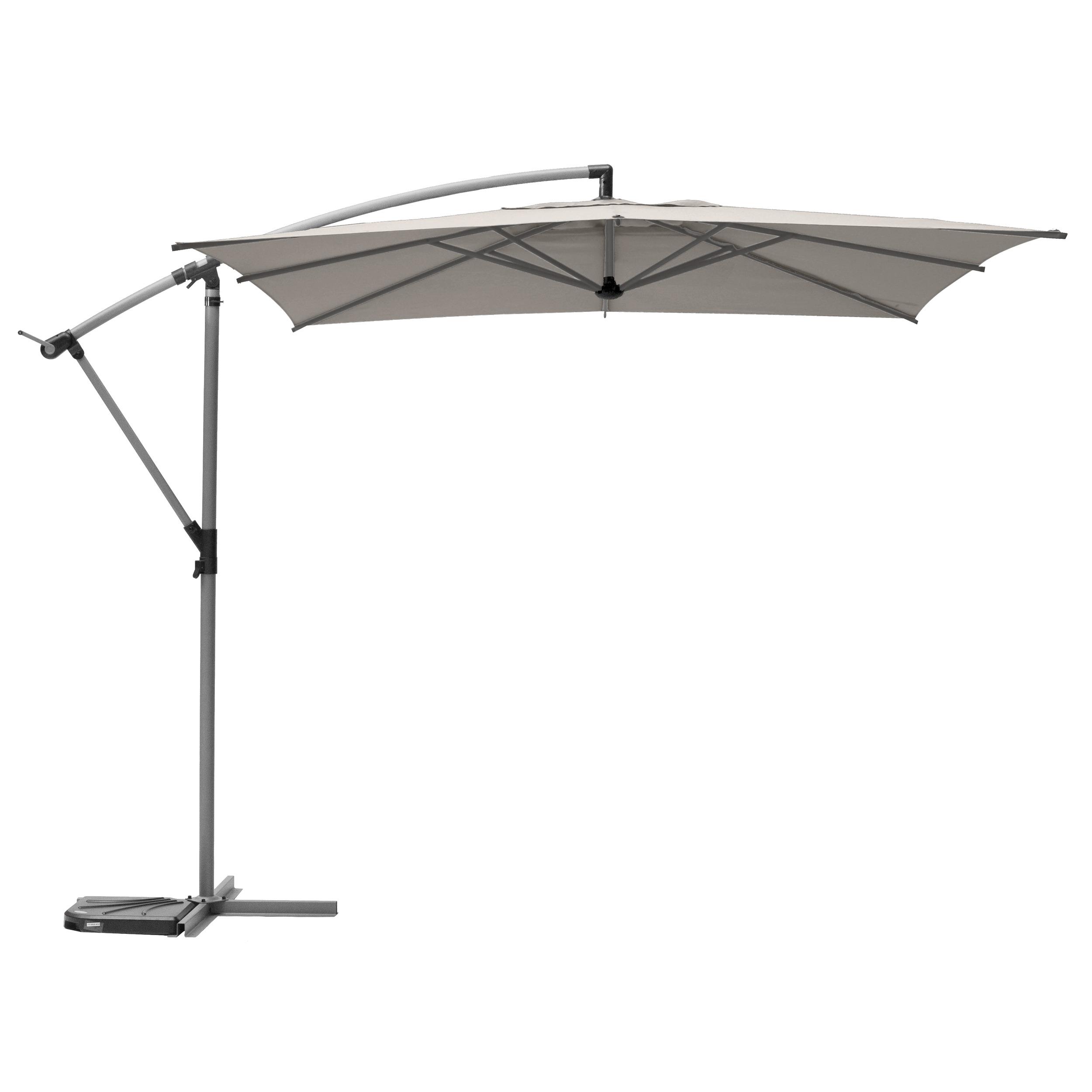 PARASOL DECENTRE 2.5X2.5M MANOA TAUPE