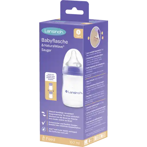 NaturalWave® Babyflasche Gr. S