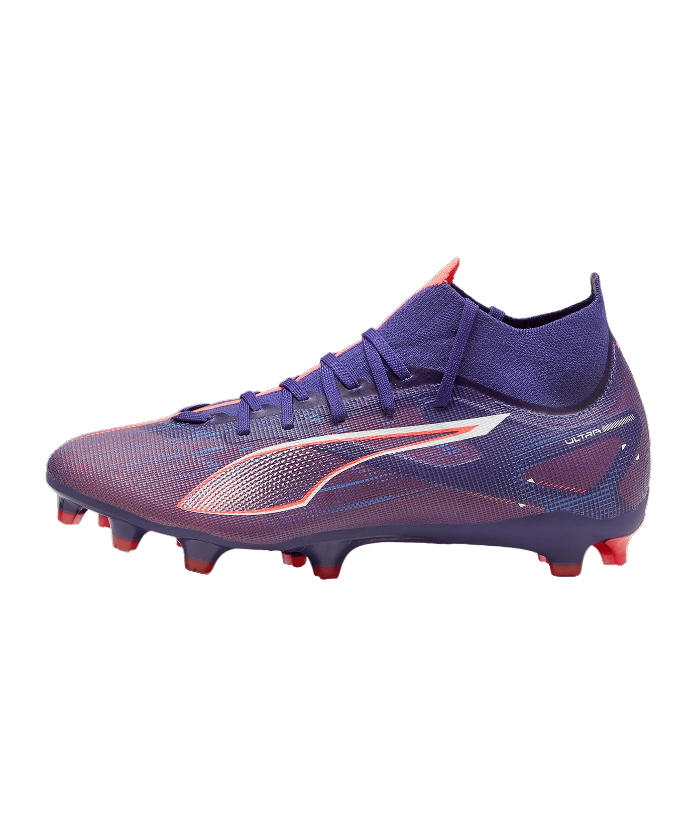 PUMA ULTRA 5 Match+ FG/AG Damen Formula Lila Weiss F01