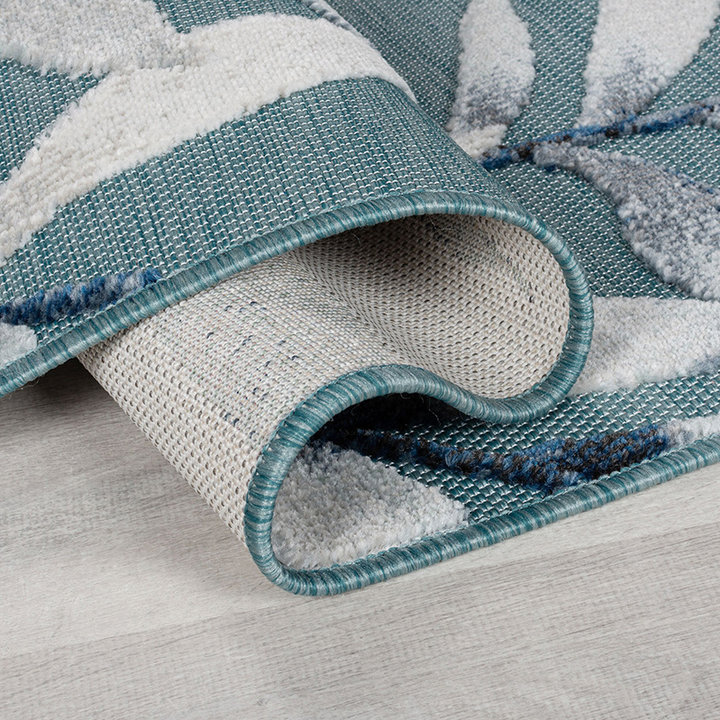 In- & Outdoorkleed - Plazo Willow Blauw