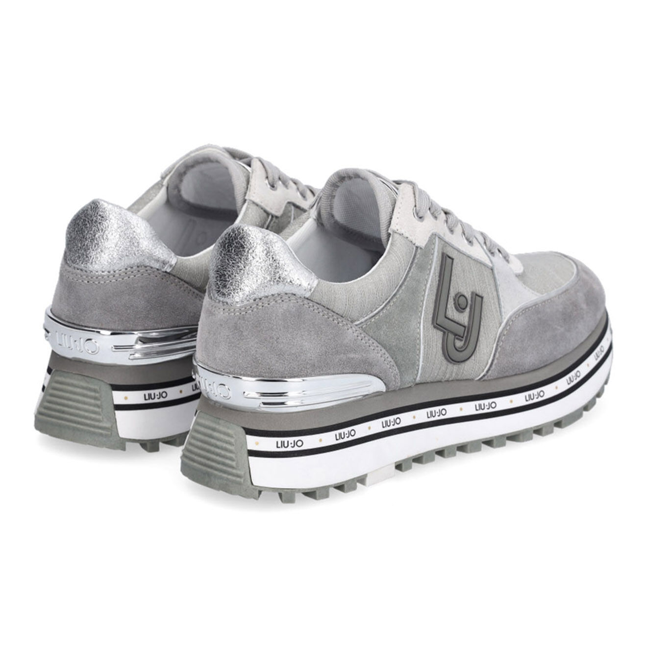Liu-Jo Sneakers en Cuir Annabelle grises