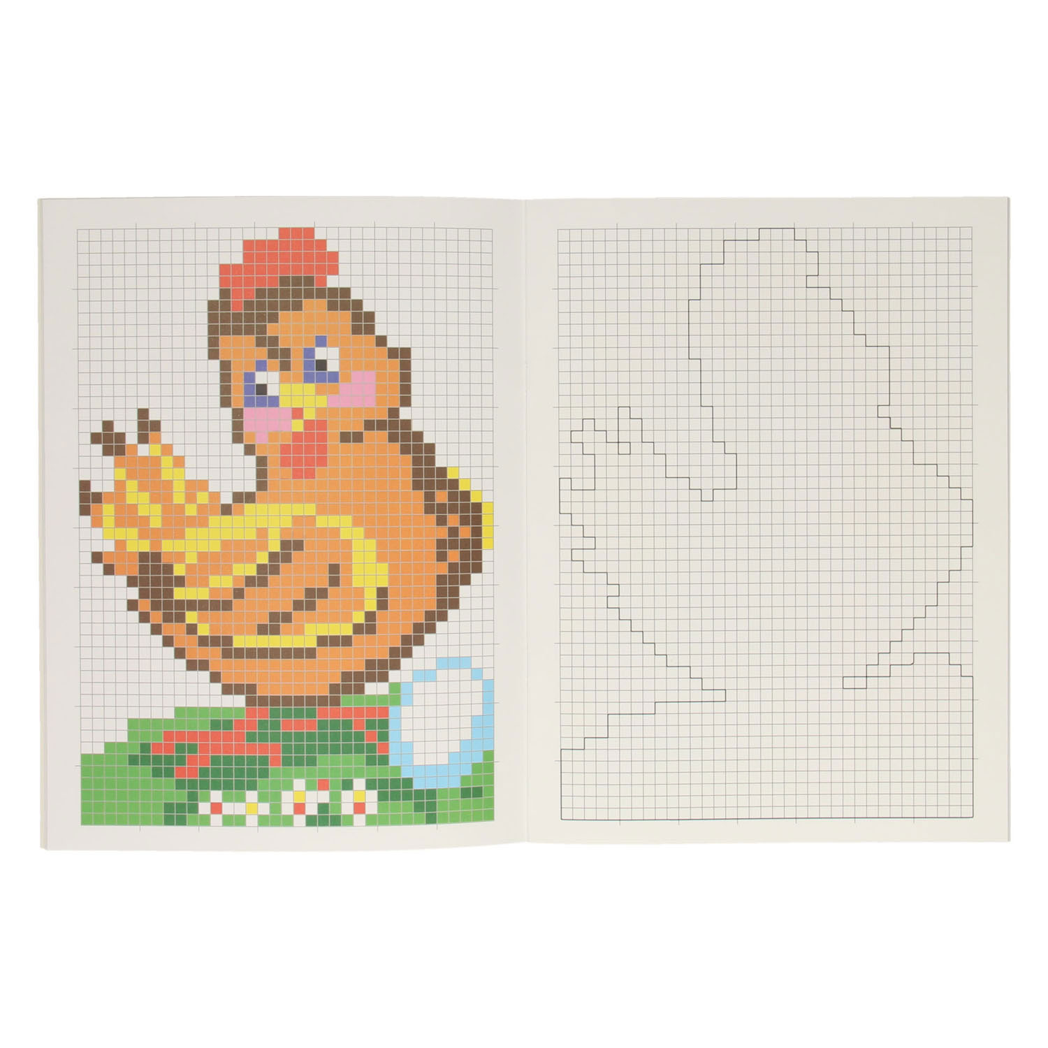 Pixel Kleurboek Beertje