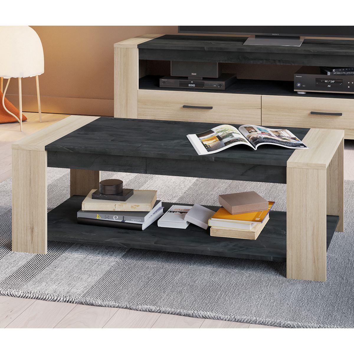 SHEFFIELD TABLE BASSE CHENE KRONBERG SIDEWALK