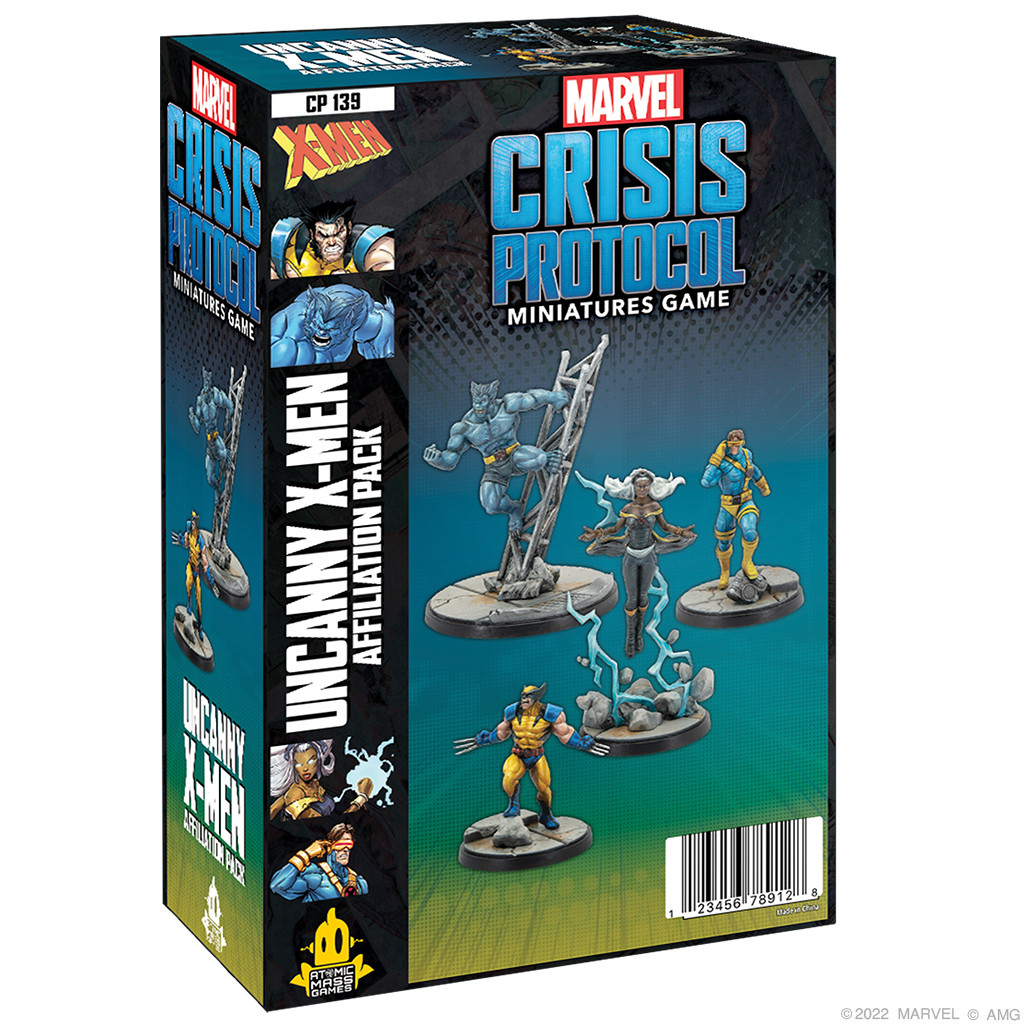 Marvel Crisis Protocol : Uncanny X-Men Affiliation Pack