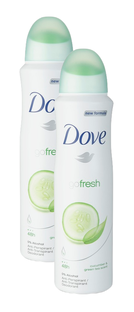 Dove Deospray Go Fresh Touch 250ml Duo 2x250ML