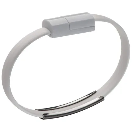 Macma USB Armband zur mobilen Datenübertragung oder Laden des Smartphones Ladekabel