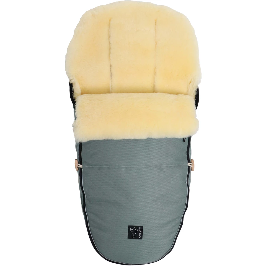 Kaiser Winterfußsack LOVE THE NATURE slit green