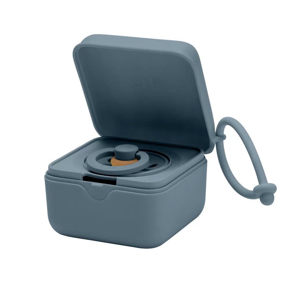 BIBS Pacifier Box - Petrol