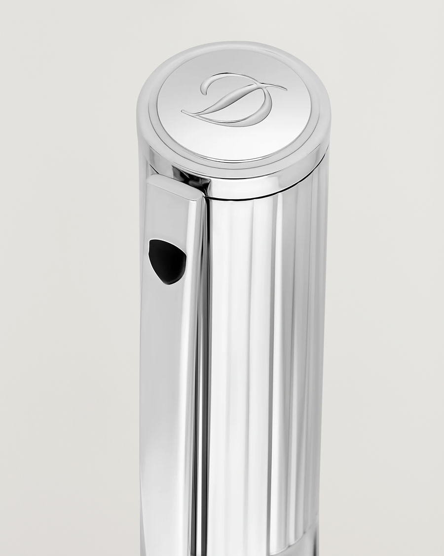 S.T. Dupont D-Initial Fountain Pen Duo Tone/Chrome