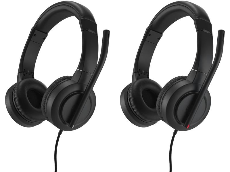 Kensington Headset H1000 USB-C Komfortabler USB-C Kopfhörer mit Mikrofon und passivem Noise-Cancelling