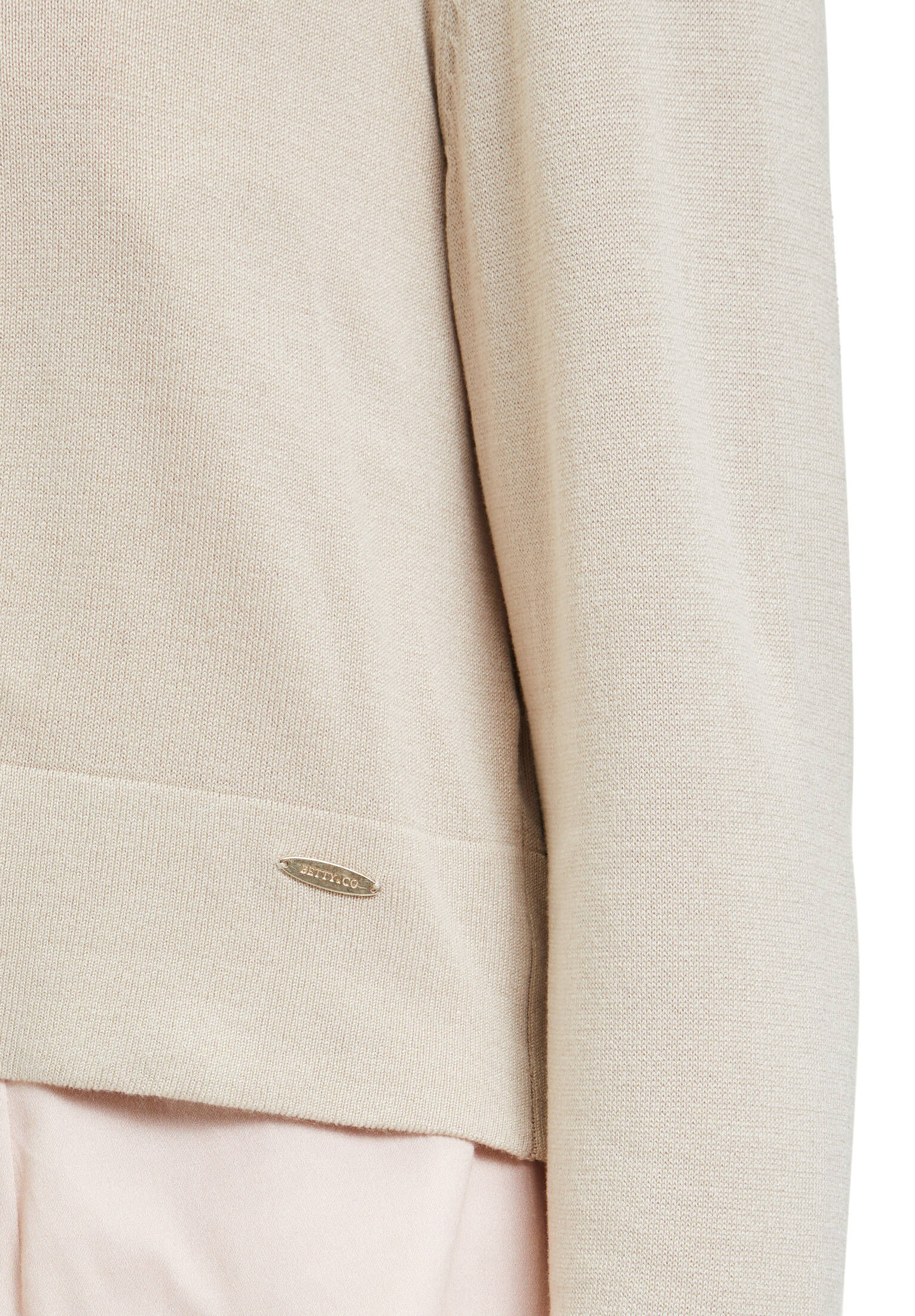 Betty & Co| Damen Strick-Cardigan ohne Verschluss