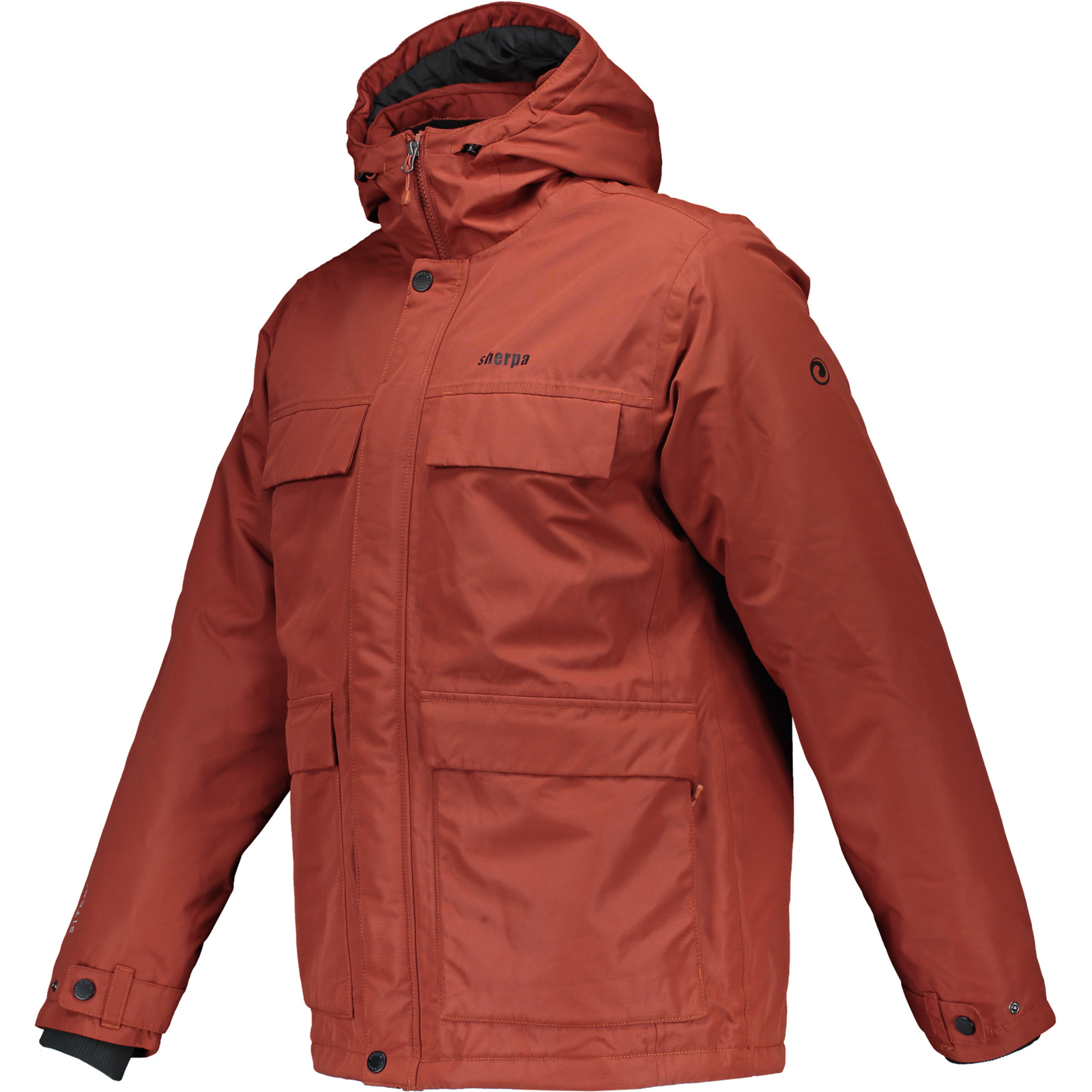 Sherpa Herren-Jacke Seti XL, dunkelorange