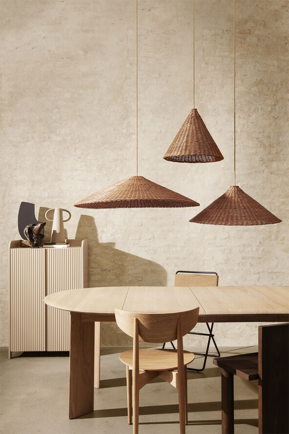 ferm LIVING Dou Lampshade - 68 - Natural Natural