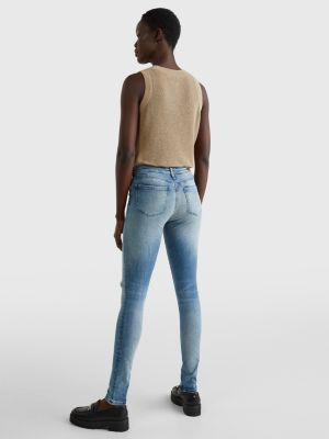 Calça jeans Como Heritage Skinny Fit Desbotada