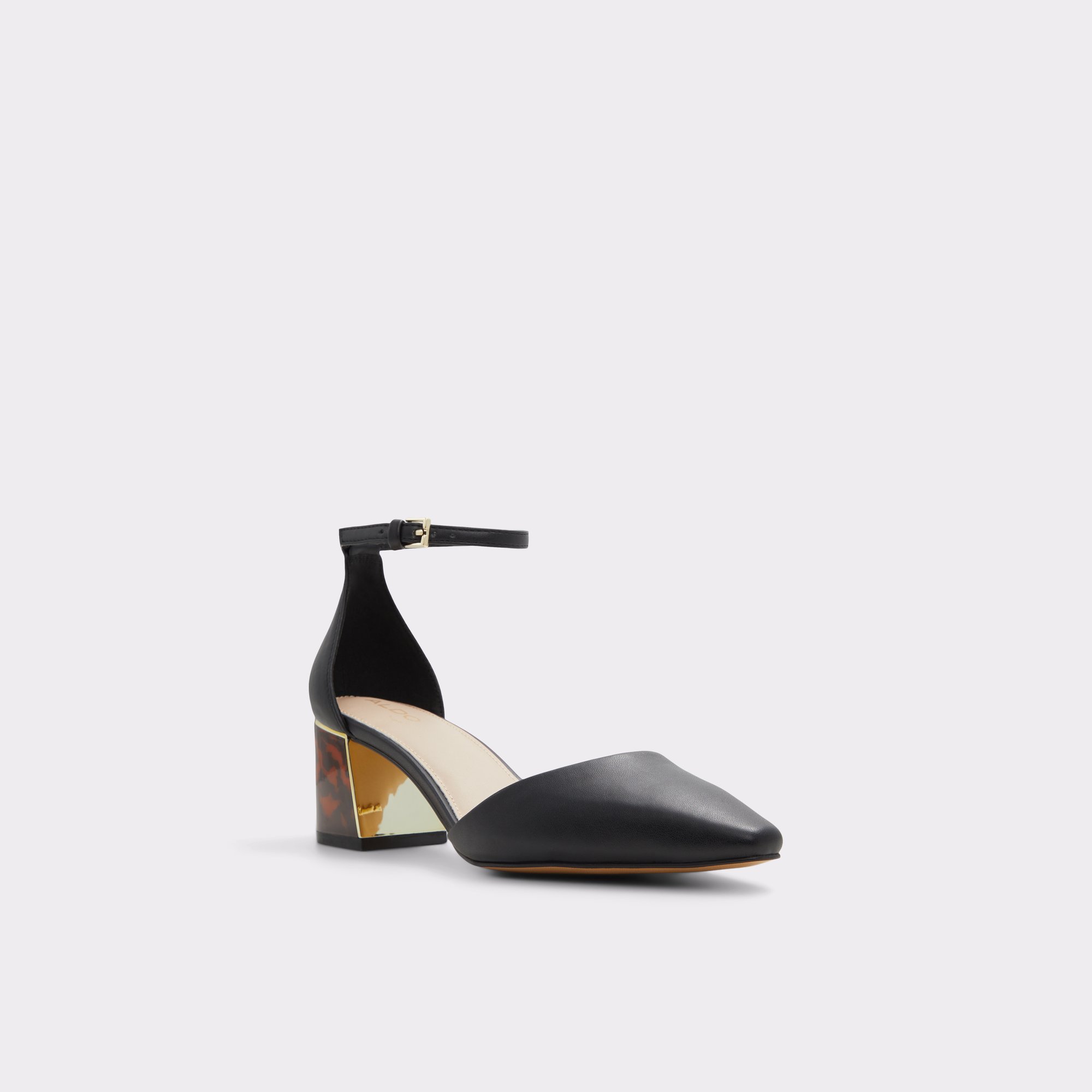 Tinctum Black Women Block Heels