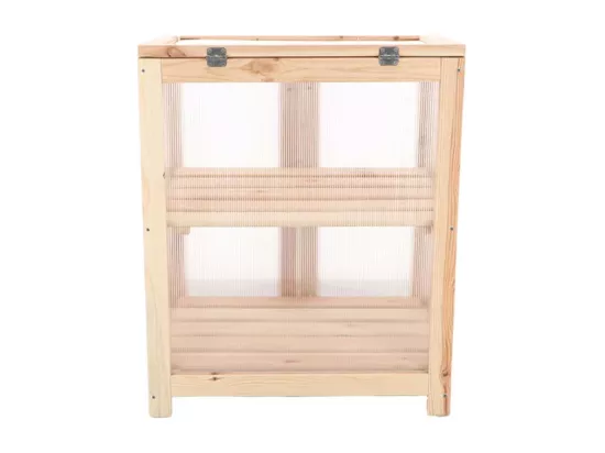Serre en pin naturel Texel Hauteur 85 cm