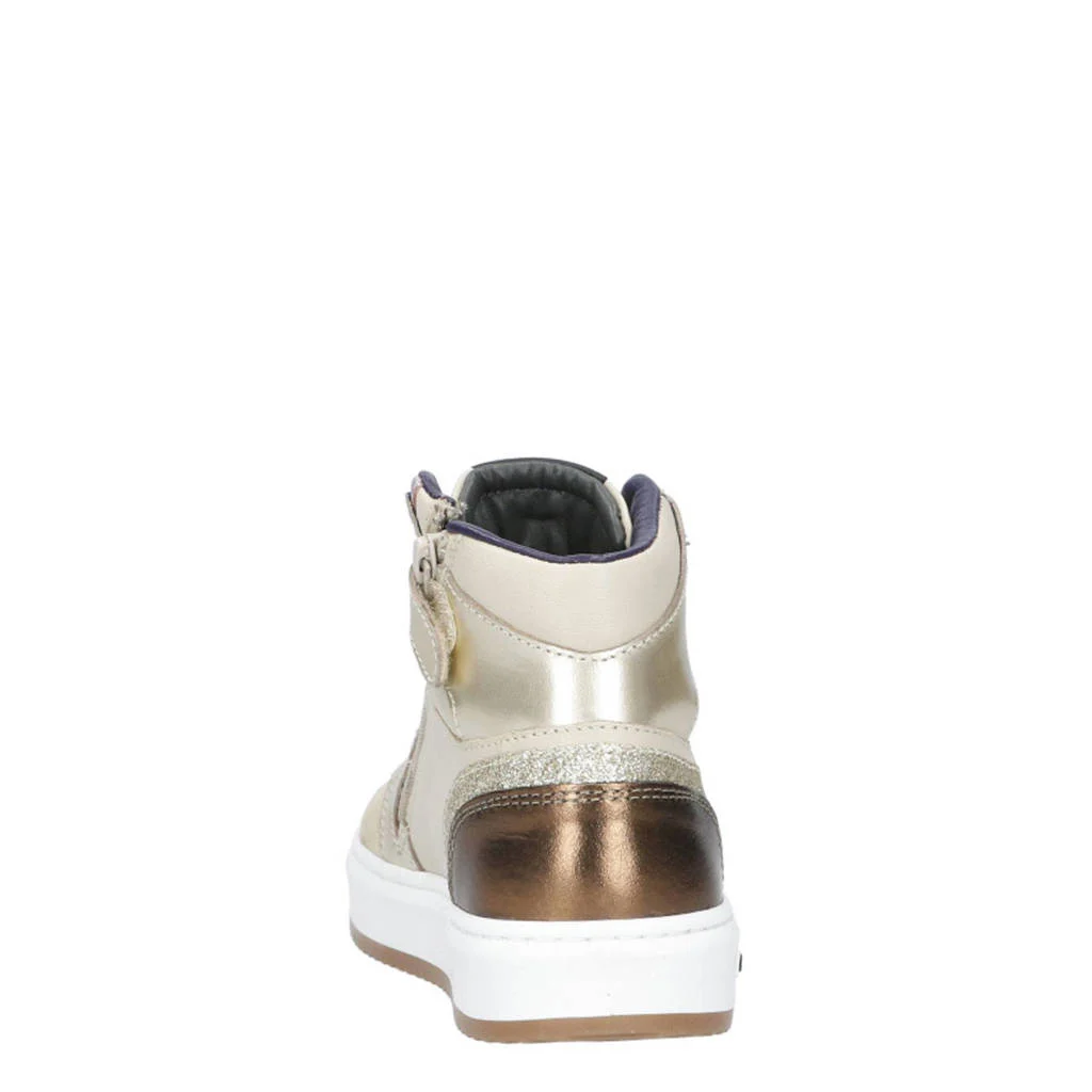 Hip H1765leren sneakers beige