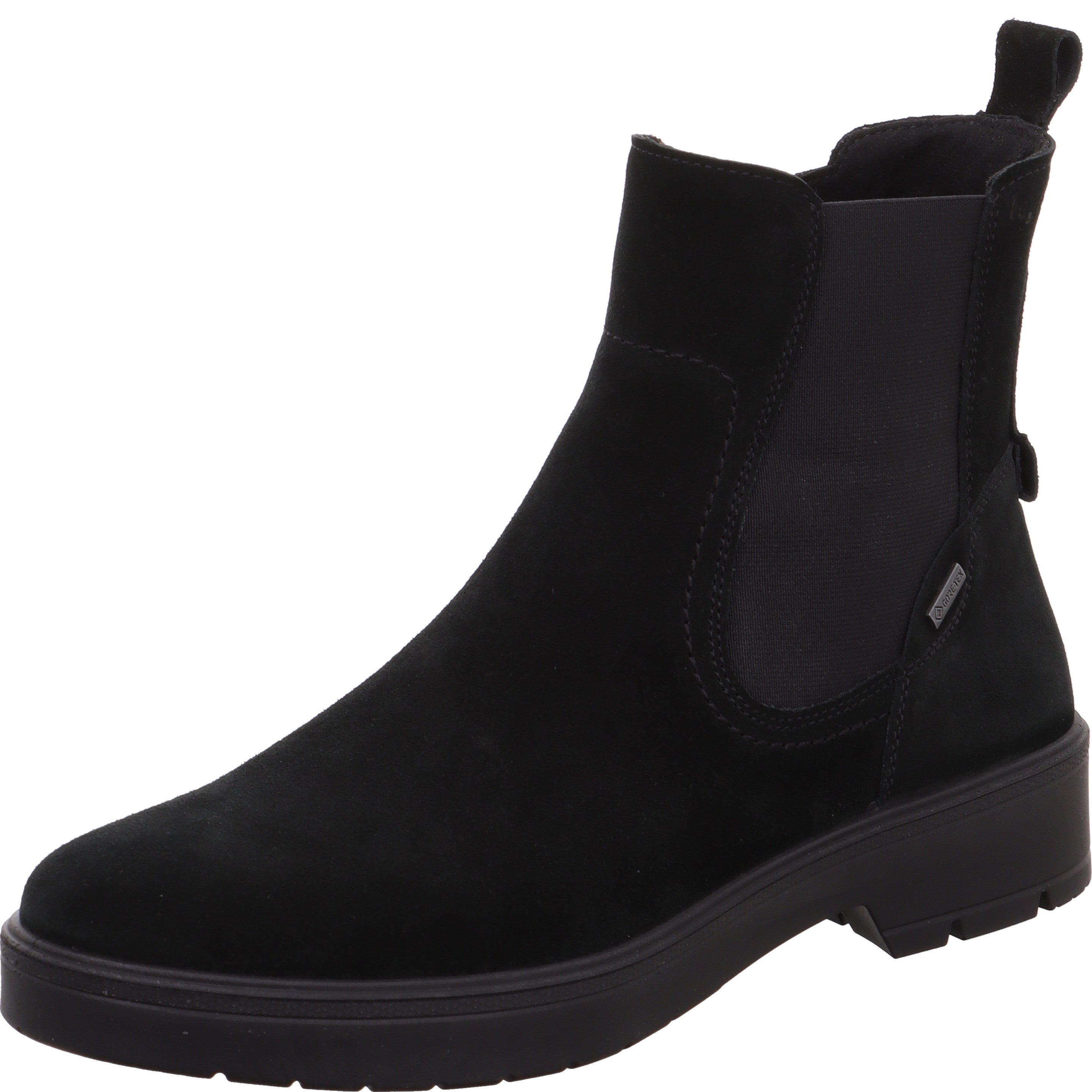 legero MYSTIC Damen  Chelsea Boots mit Reißverschluss - Farbe: Schwarz - Größe: 4.5