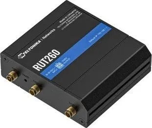 Teltonika RUT260 - Trådløs router - WWAN 2,4 GHz - 3G, 4G - DIN monterbar på skinne