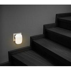 Lampe d'orientation à LED avec capteur, blanc