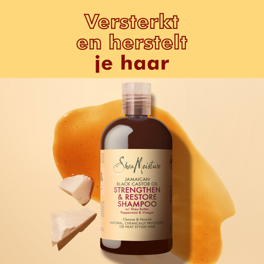Shea Moisture Jamaican Black Castor Oil Strenghten & Restore Shampoo384 ml