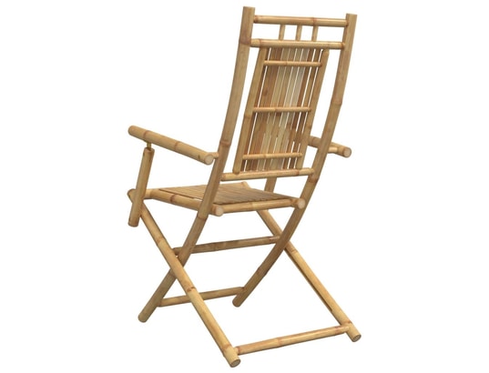 VIDAXL - Chaise pliante Chaises pliables de jardin lot de 6 53x66x99 cm bambou