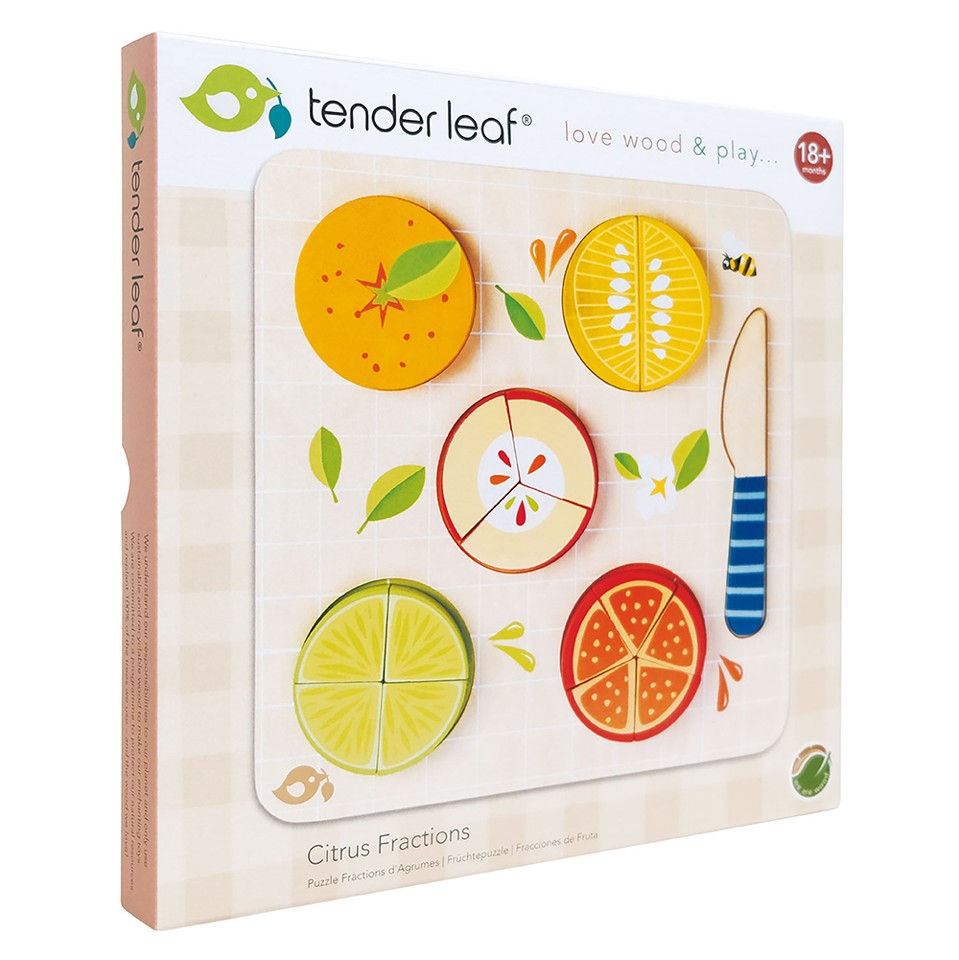 Tender Leaf - Lær brøker med legefrugter