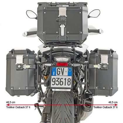 Support valises Givi PL ONE FIT MONOKEY CAM-SIDE TREKKER