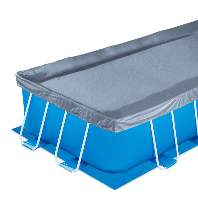 Frame Pool Summer Waves - rechteckig - ca. 488 x 244 x 107 cm
