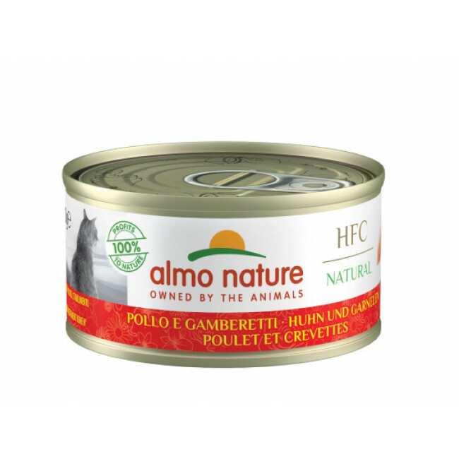 Pâtée pour chat Almo Nature HFC Natural - Lot de 6 x 70 g