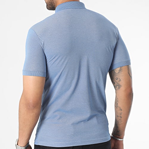 Polo Manches Courtes Bleu