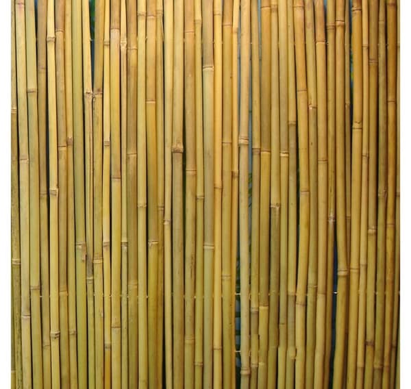 Utstanset bambusgjerde I HAGE 1x3m, D14/16mm
