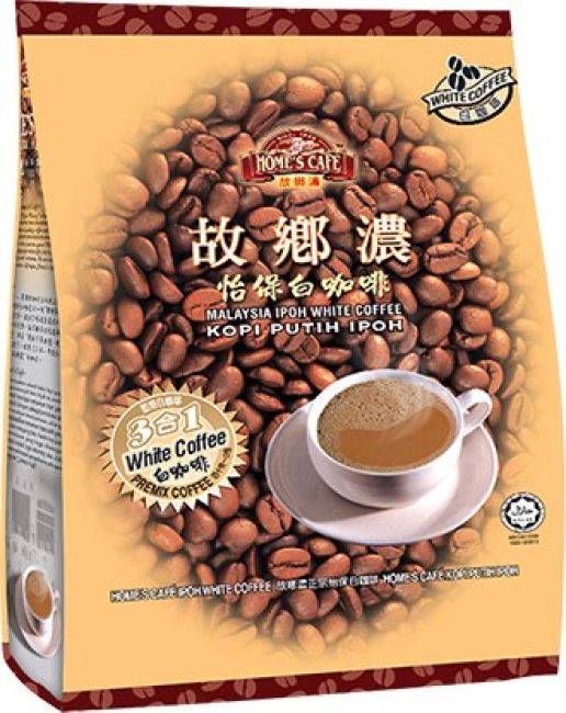 Home's Cafe 3in1 Witte Koffie 15x40gr