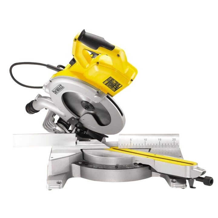 DeWalt DWS778 verstekzaag 1850W met XPS 250mm schaduwlijn DWS778-QS