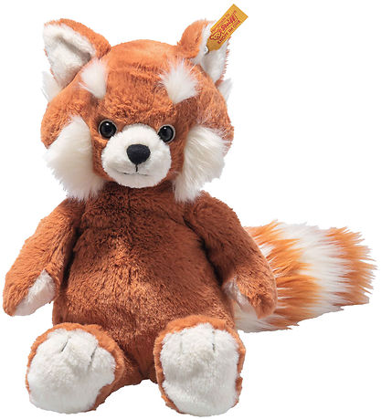 Steiff Kuscheltier - 28cm - Benji Roter Panda - Orange