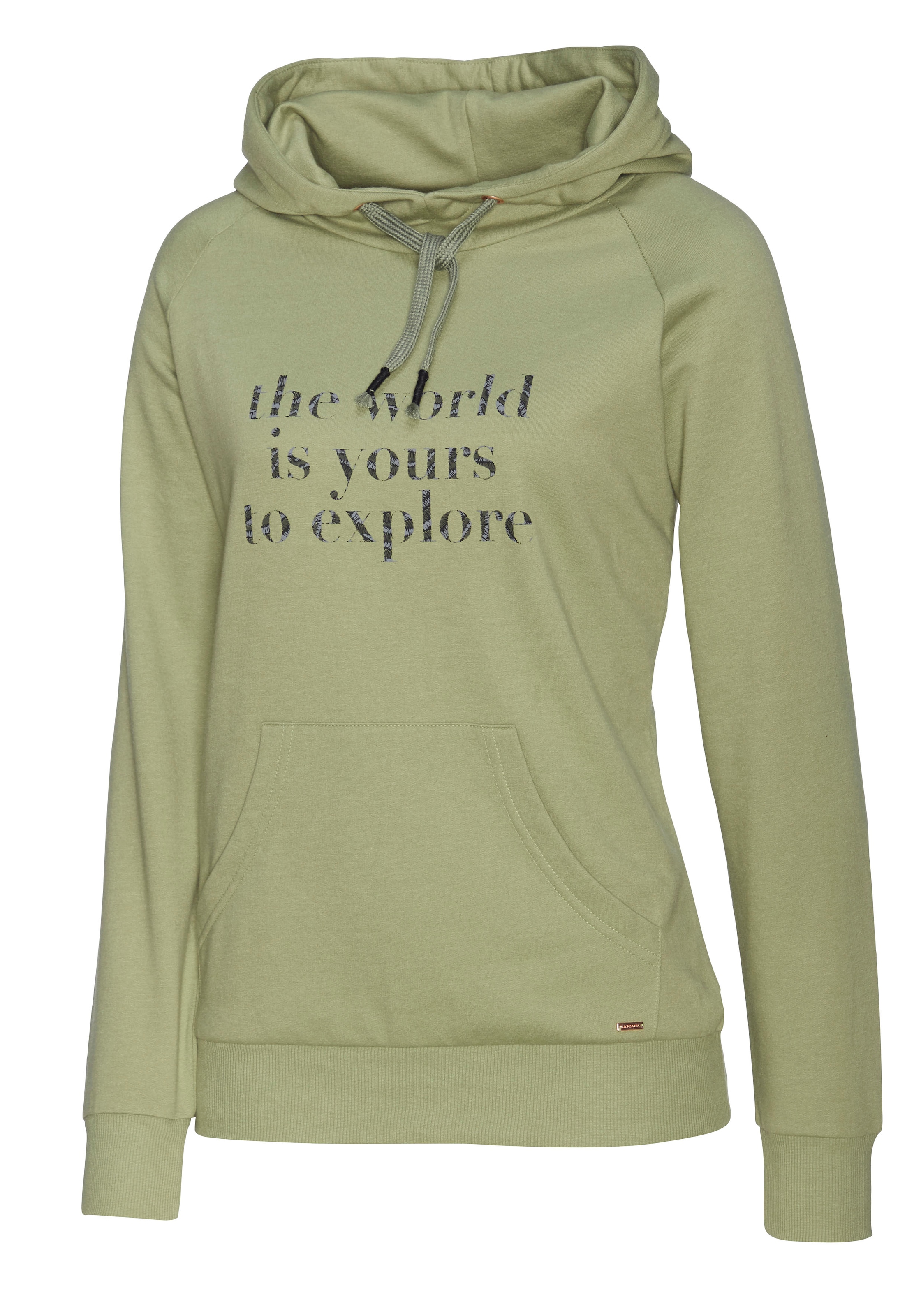 LASCANA Hoodie , mit Statement Druck, Loungewear