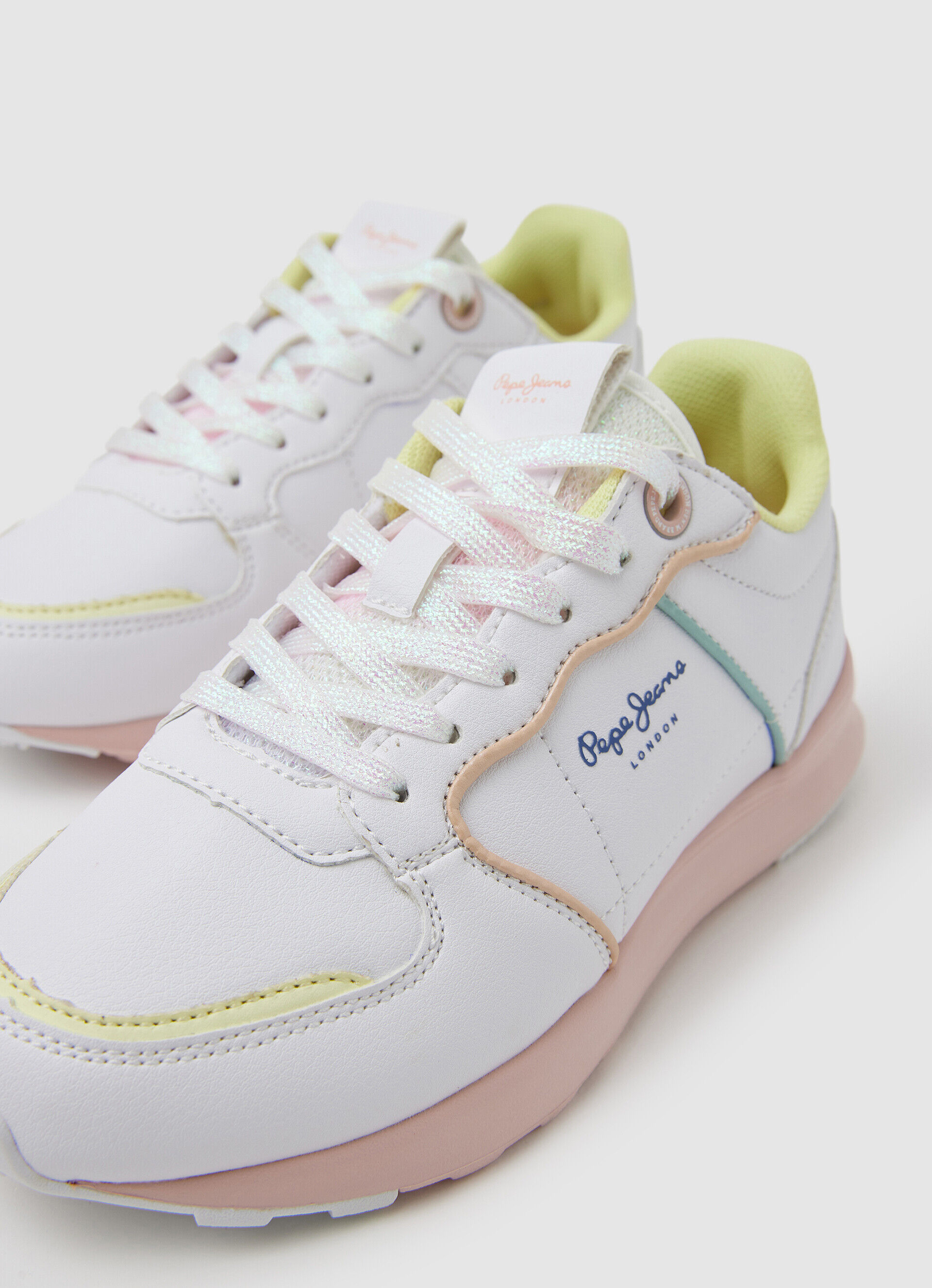 Tênis de corrida York Candy - branco
