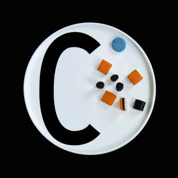 Design Letters - AJ Porzellan Teller T