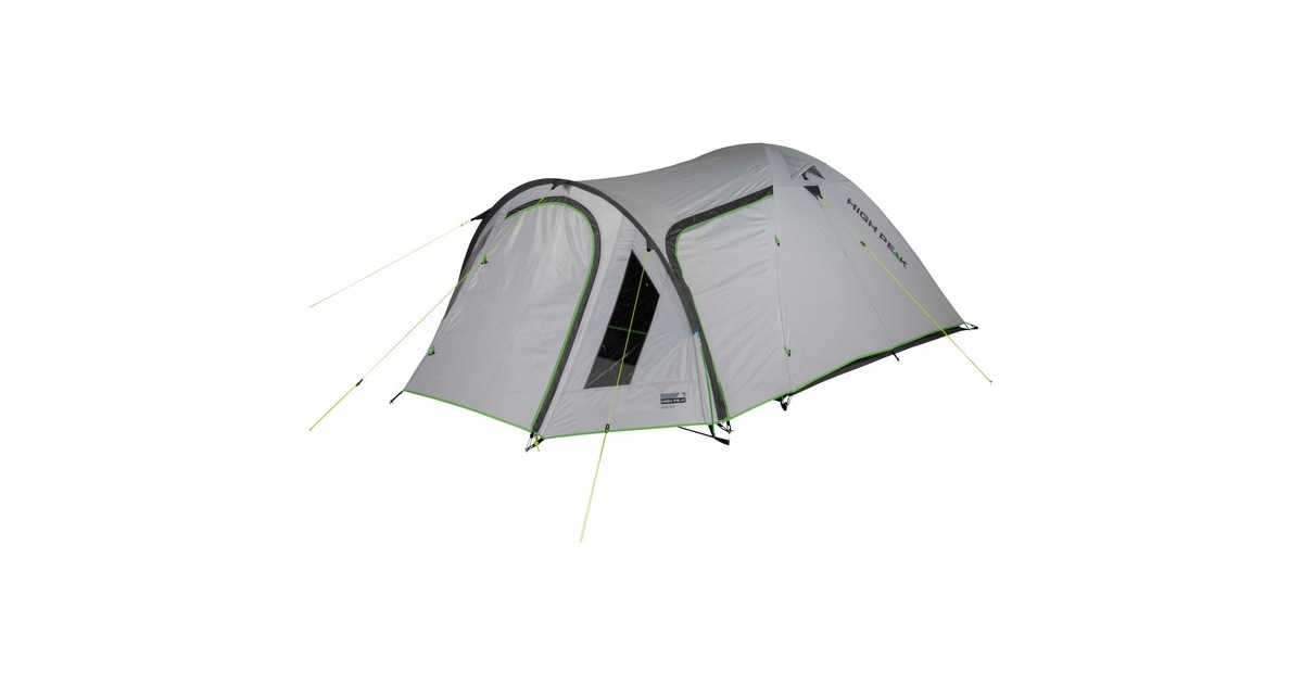High PeakKira 4.0 tent  (Grijs/neongroen)