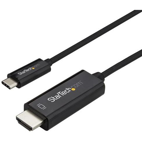 StarTech.com Câble adaptateur USB-C vers HDMI 4K 60 Hz de 2 m - Noir