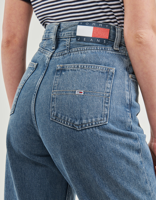 Tommy Jeans - MOM JEAN UH TPR AH4067 - Bleu