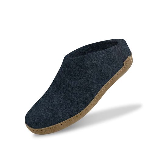 Glerups Slip-on Hjemmesko, Denim, 41