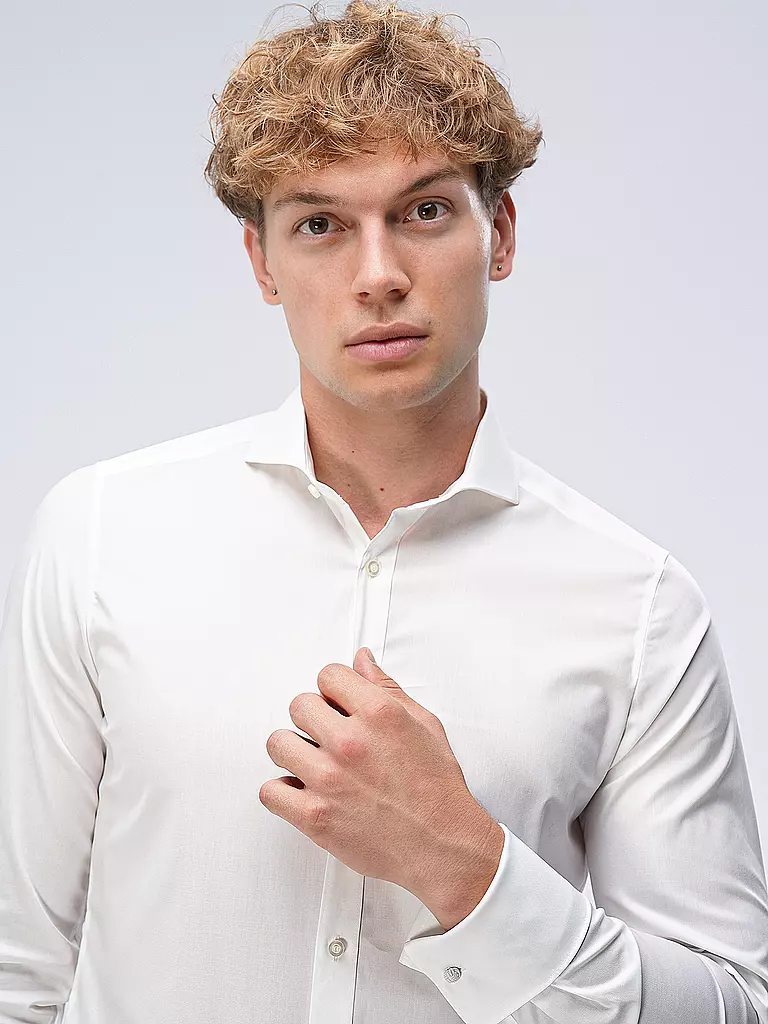 OLYMP LEVEL FIVE Hemd Body Fit beige