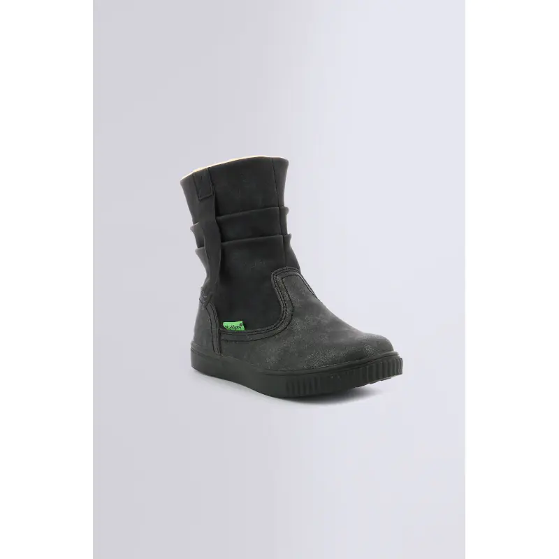 RUMBY NOIR BRILLANT BOOTS Synthétique Fille
