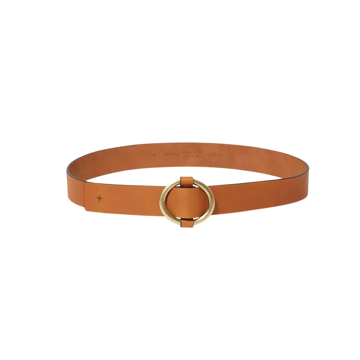 Sessùn Ceinture Tisao Cuir Tannage Végétal | Camel