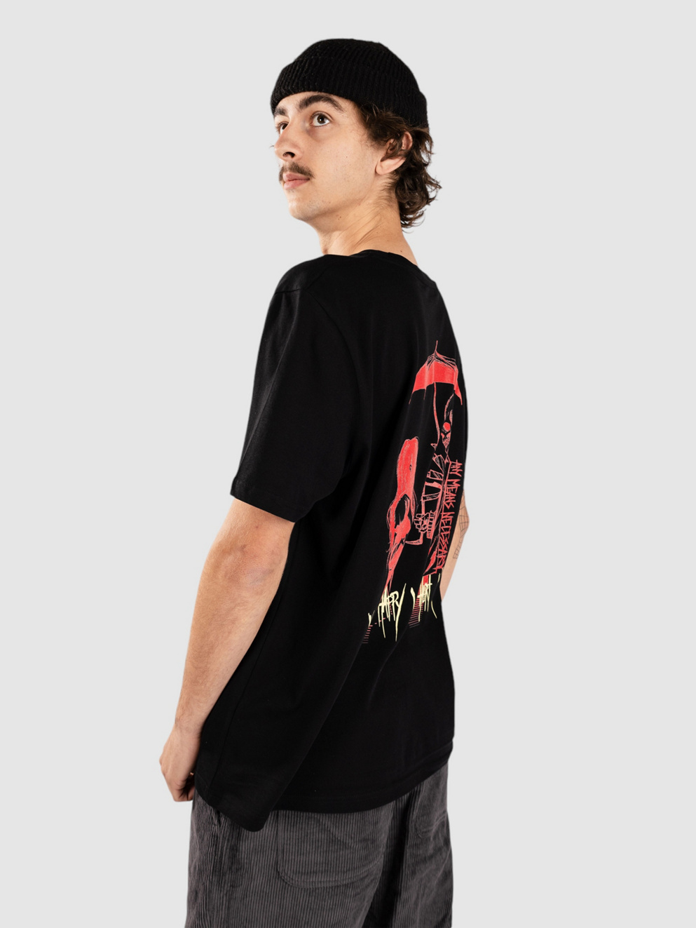 Any Means Necessary When Your Happy T-Shirt black