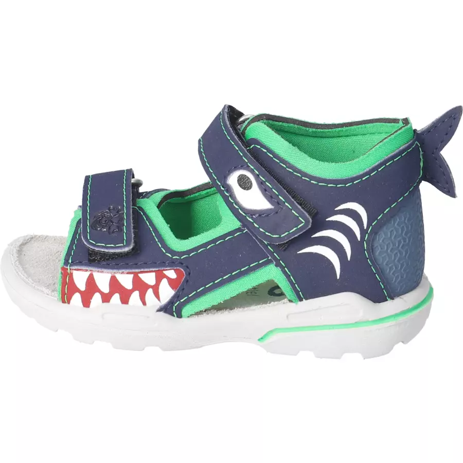 PEPINO Sandale Sharki nauticneongrün (mittel)
